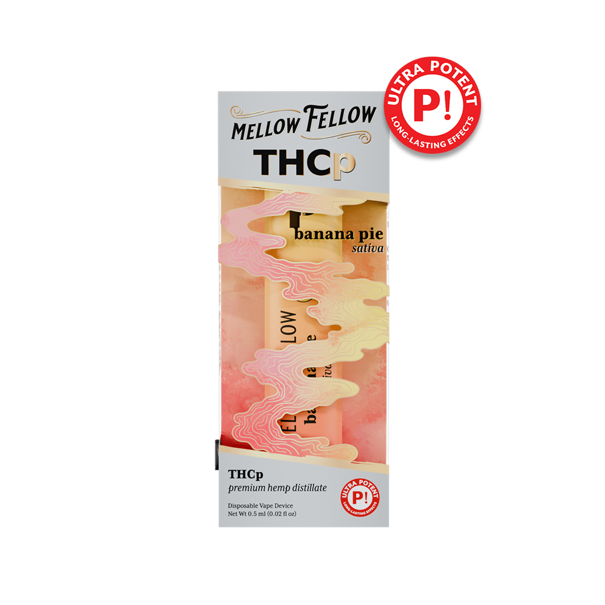 Mellow Fellow Banana Pie Sativa THC-p 0.5ml