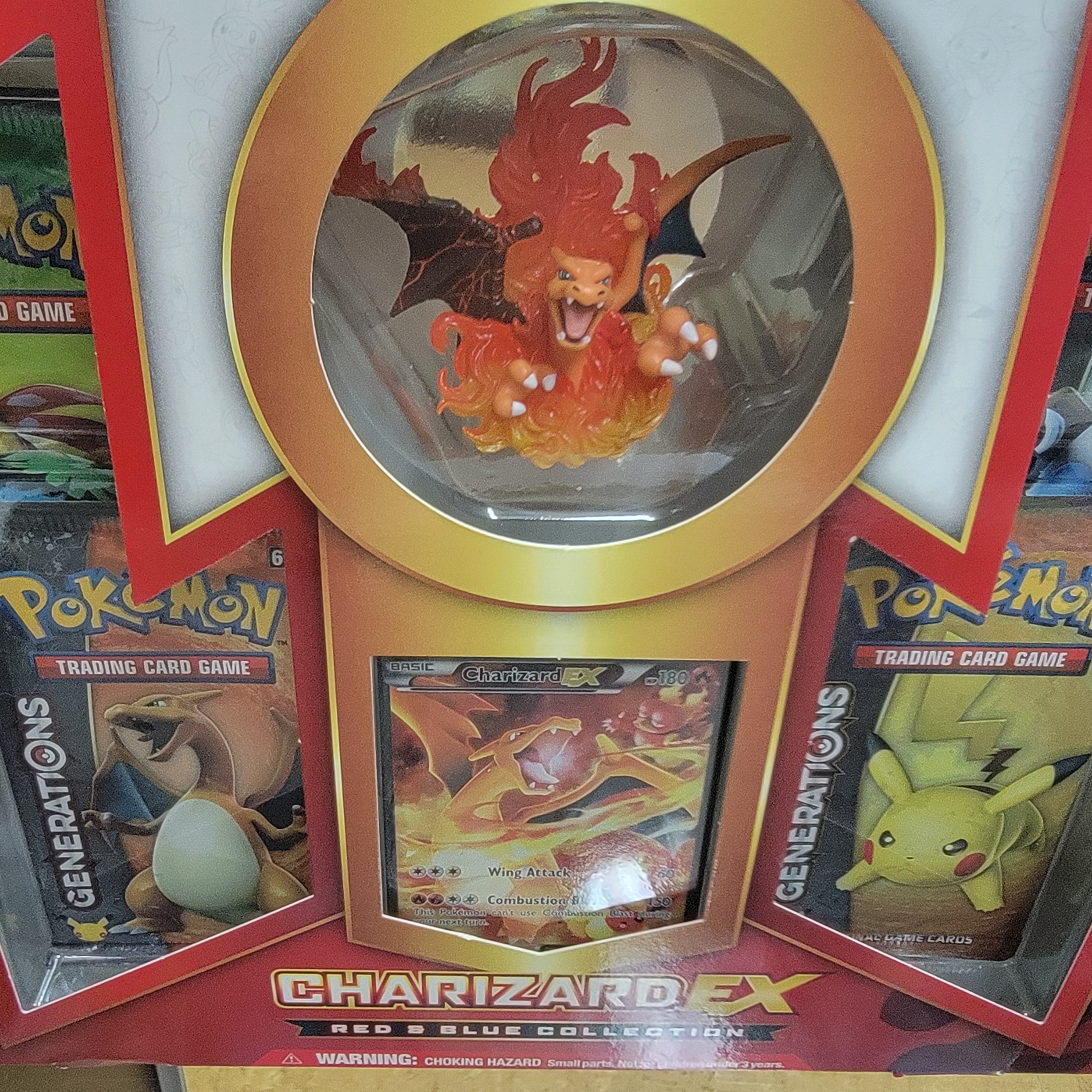 Charizard EX Red And Blue Collection Box