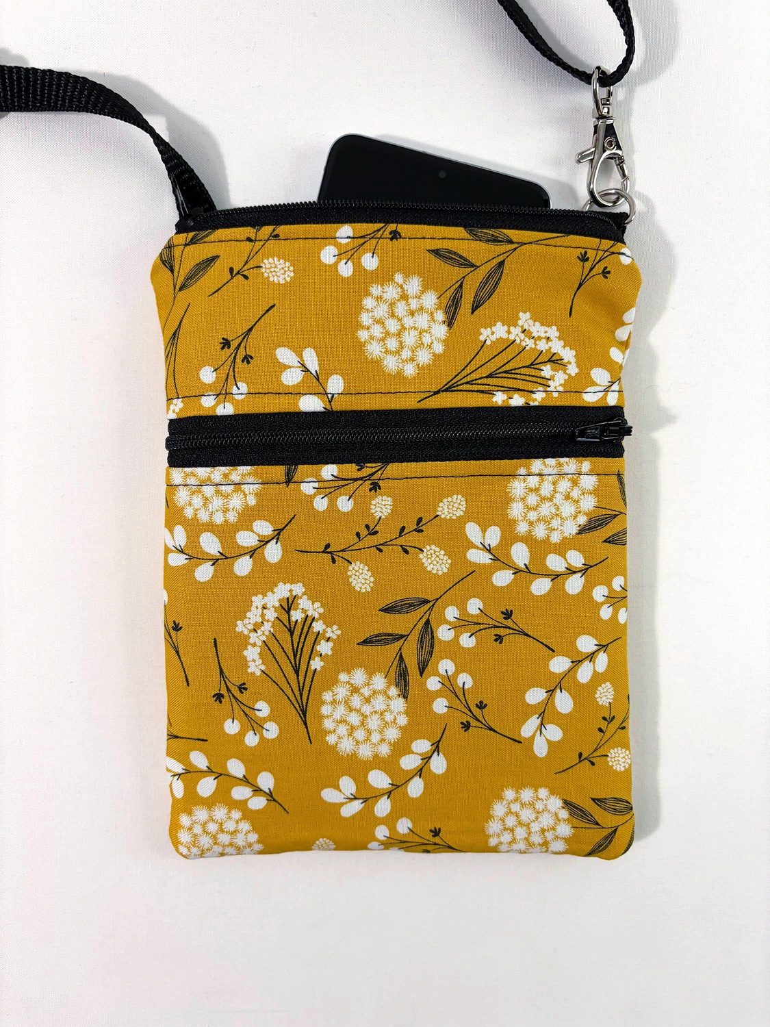 Small Crossbody Bag – Mustard Woodland, photo 5 of 6