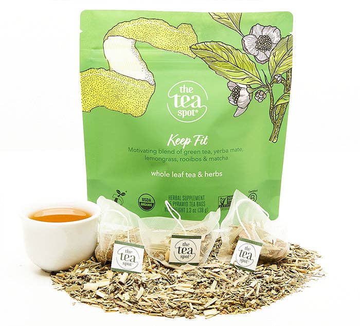 The Tea Spot - Keep Fit Organic Green Tea 15 Sachets