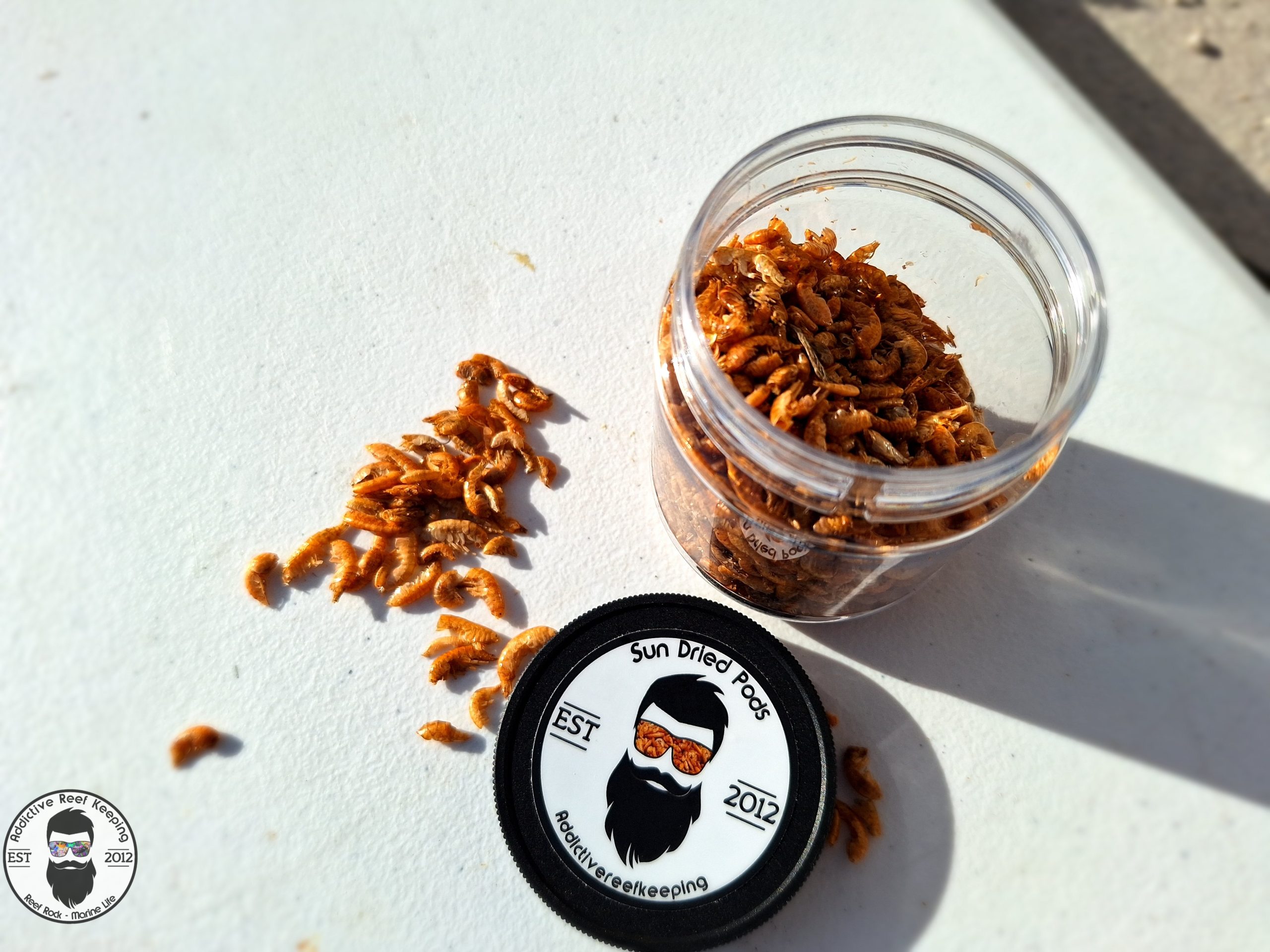 Sun Dried Pods 8oz Fish Food