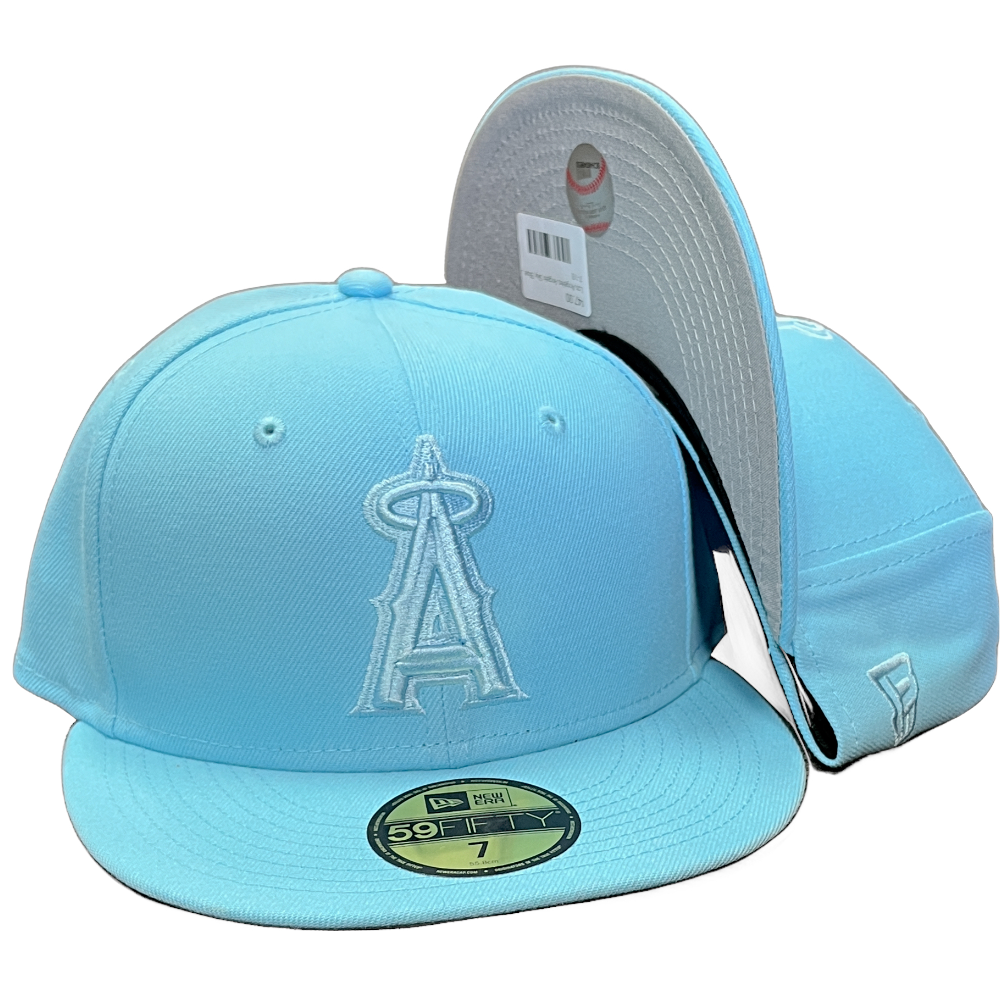 Los Angeles Angels Sky Blue Tonal New Era 59FIFTY Hat