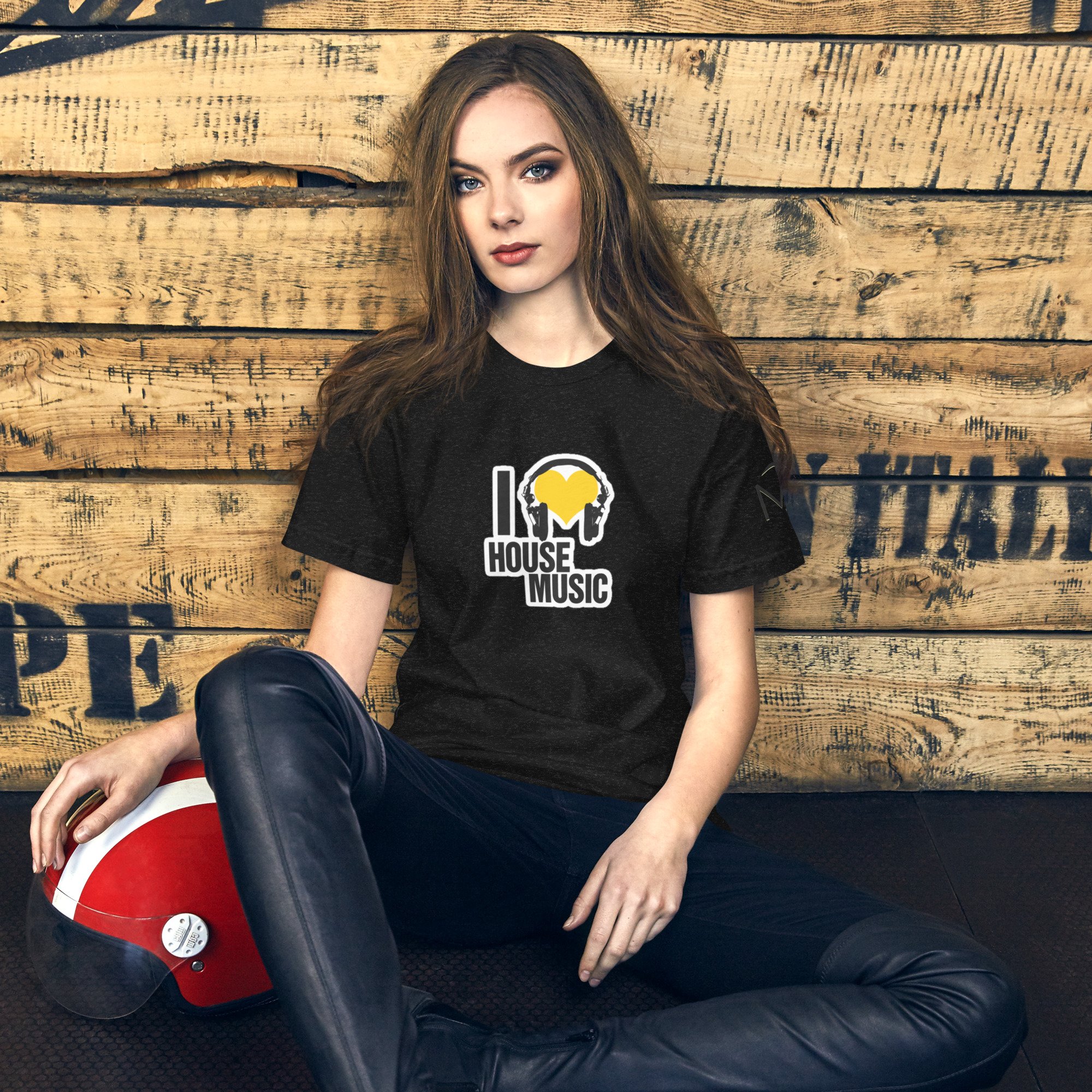 Vestry LTD I Love House Music Short-Sleeve Unisex T-Shirt