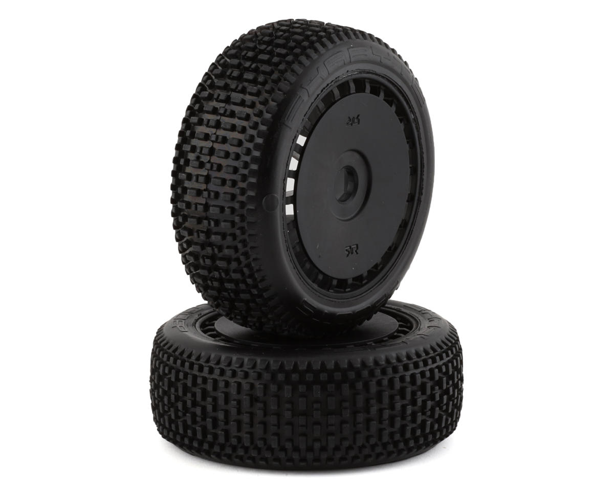 DBoots Exabyte Tire Set Glued Black (1 Pair) ARA550098