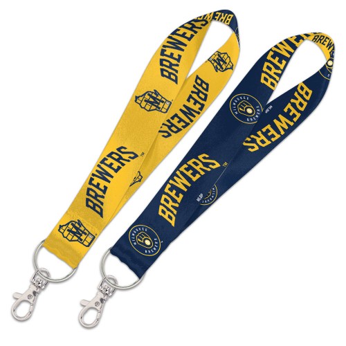 Milwaukee Brewers Wristlet Keystrap