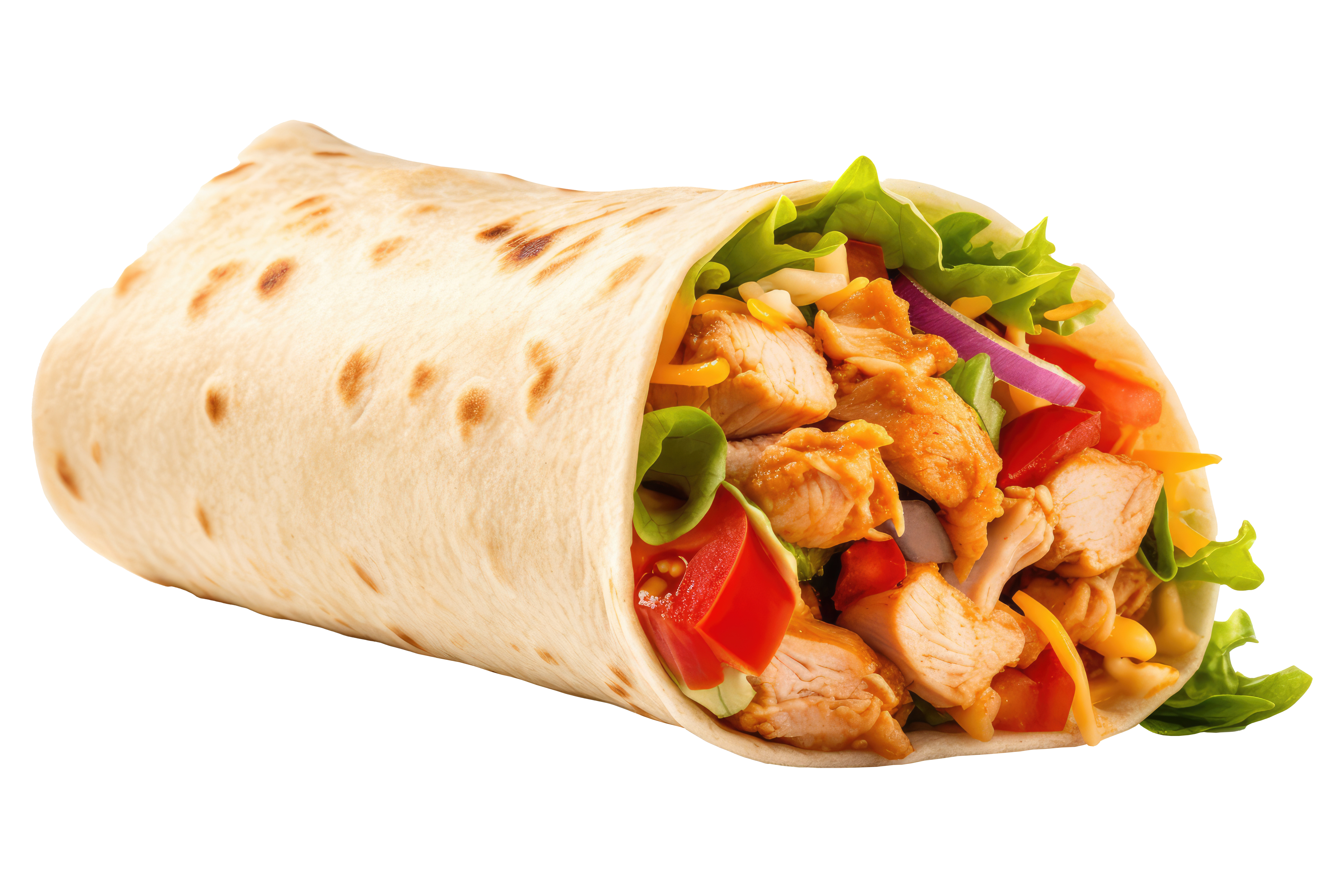 CHICKEN SNITZEL WRAP