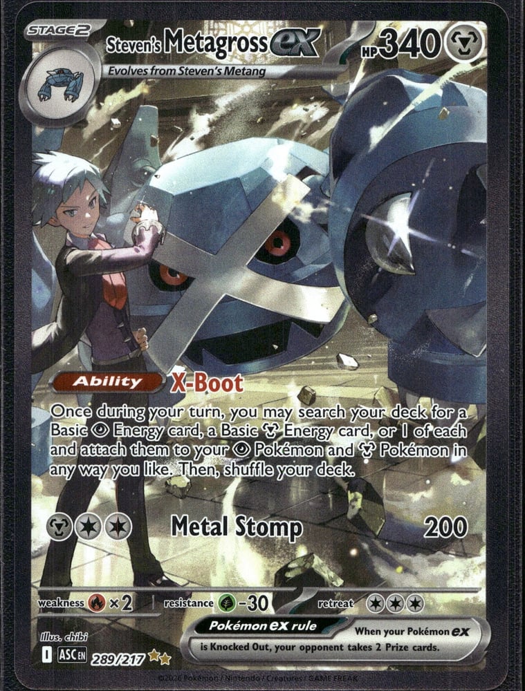 Steven's Metagross ex - ME02.5 289/217