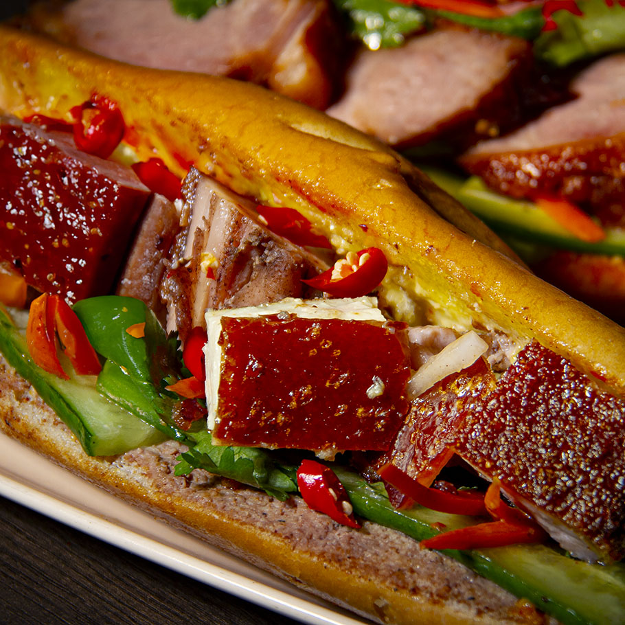 BM1-Roasted Pork Banh Mi | Bánh Mì Heo Quay