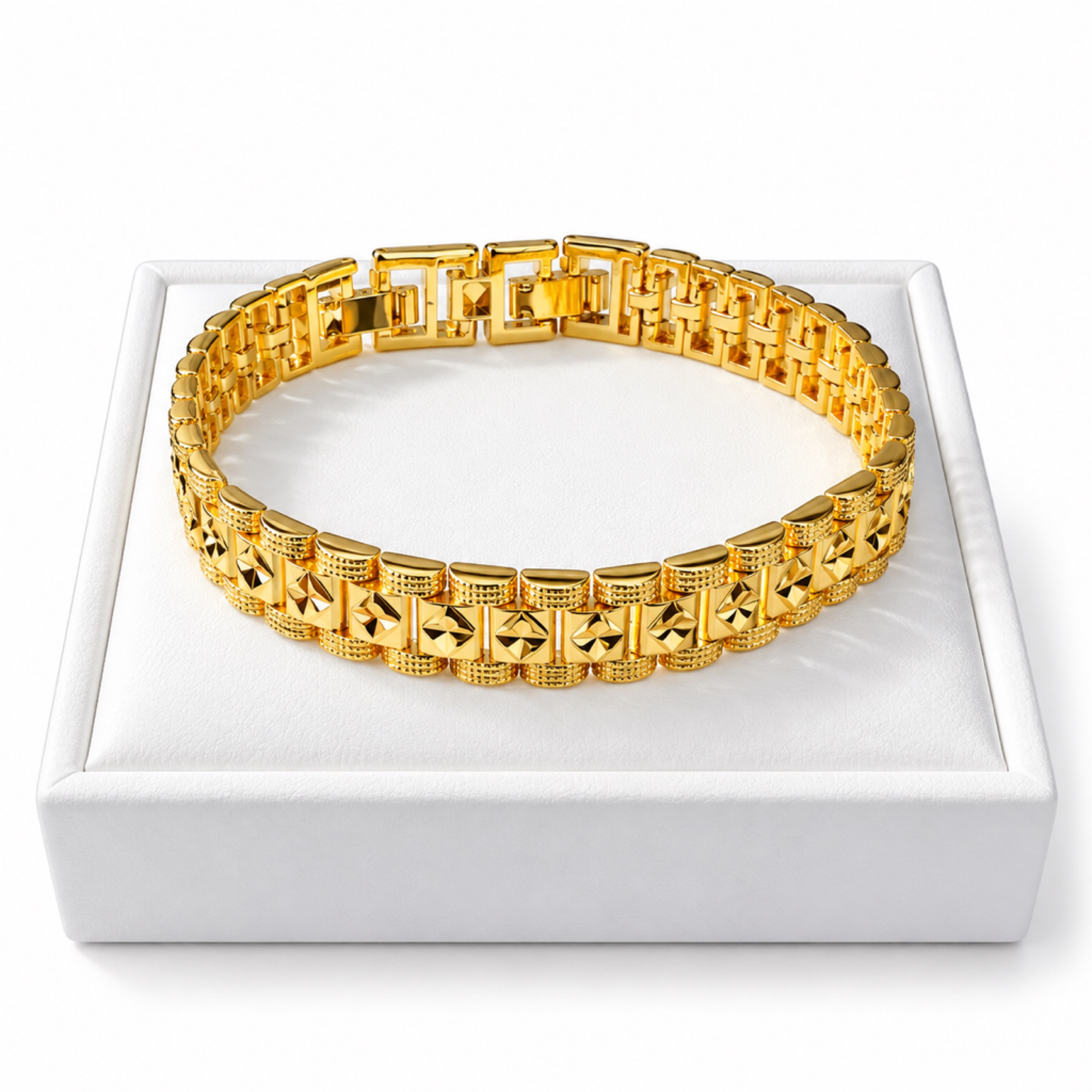 8” Imperial Gold Link Bracelet