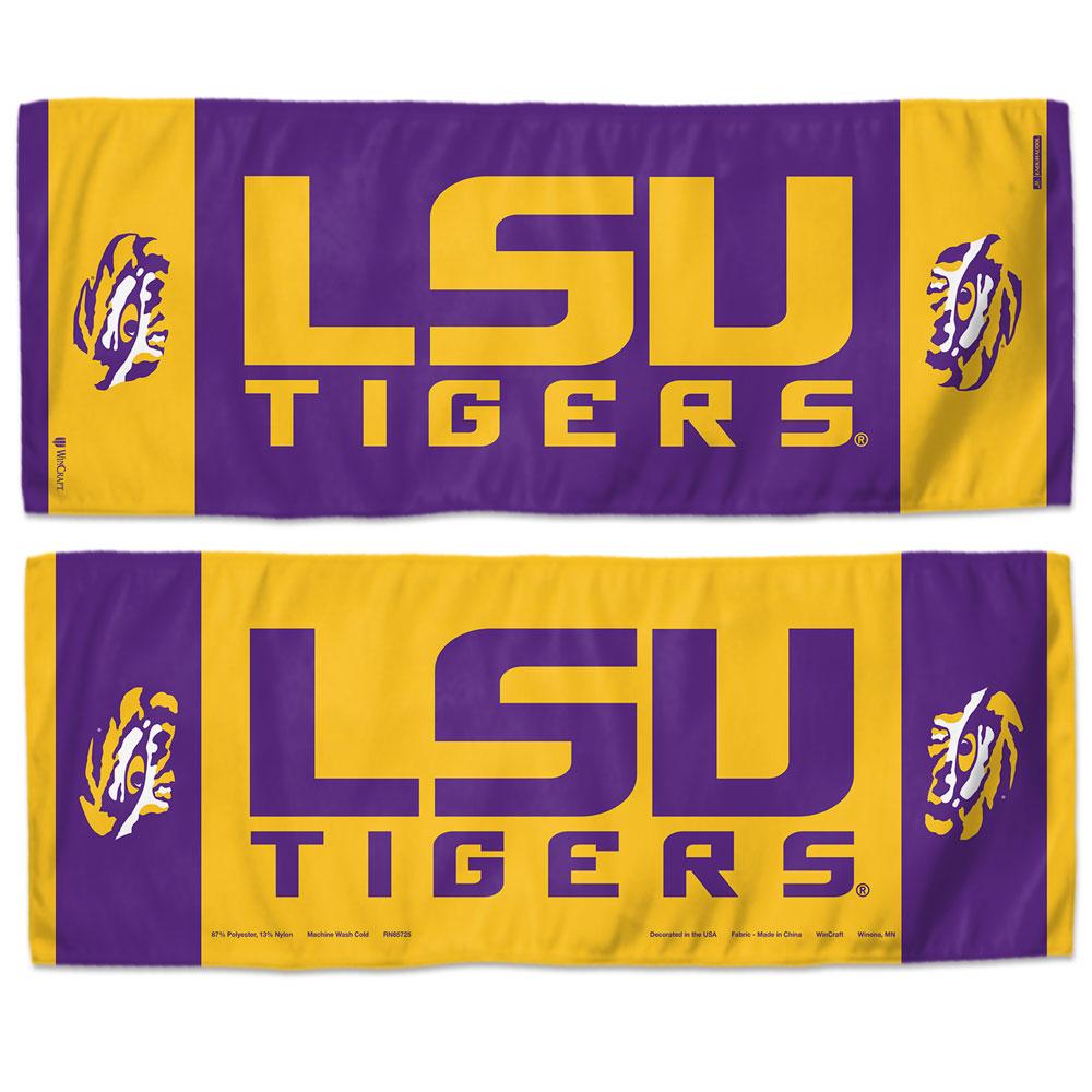 LSU Tigers Cooling Towel 12x30"