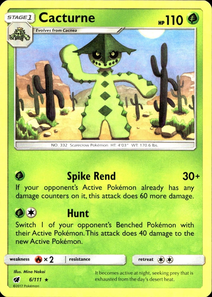 Cacturne - SM4 6/111