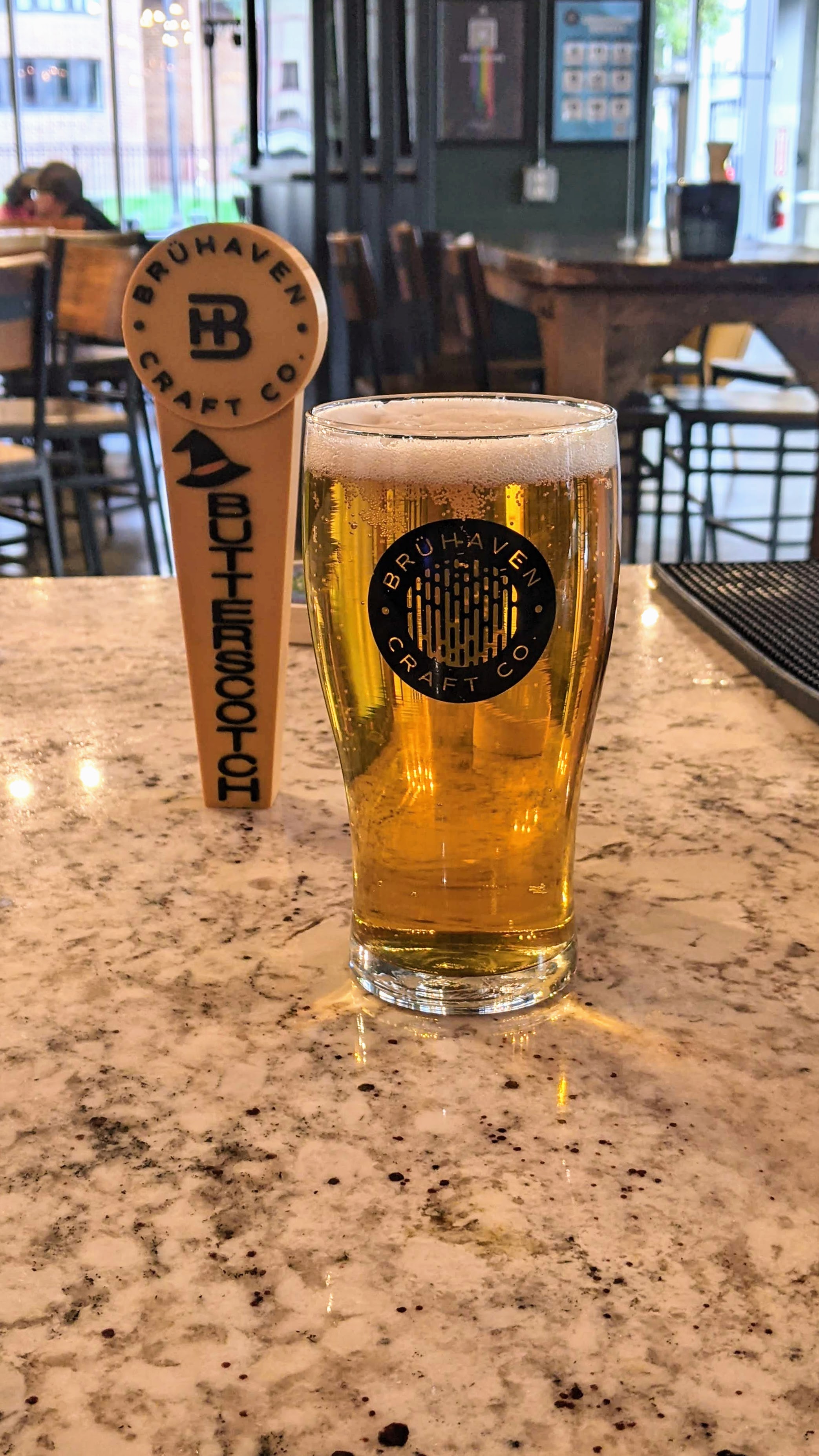 A visualization of the menu item "Witching Hour Butterscotch Ale"