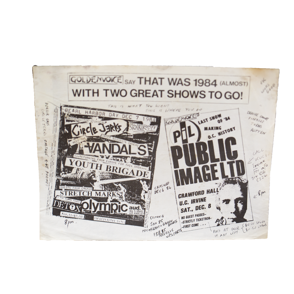 Circle Jerks -- [Handbill]