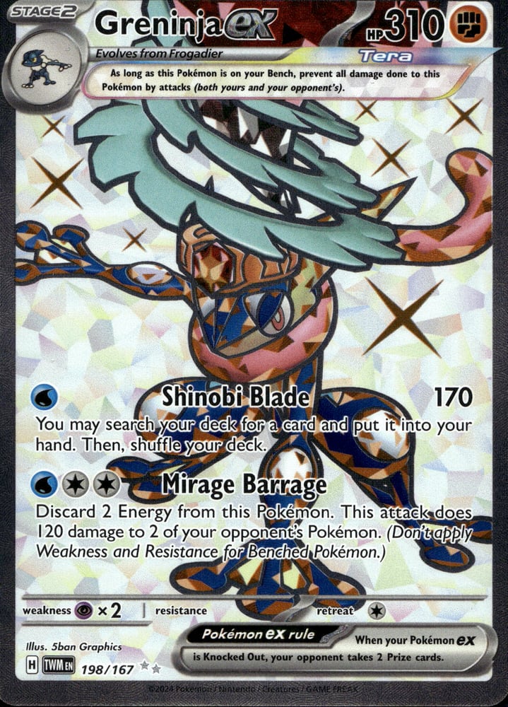Greninja ex - SV06 198/167