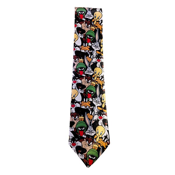 50 X 3.25 Inch Looney Tunes Characters Tie