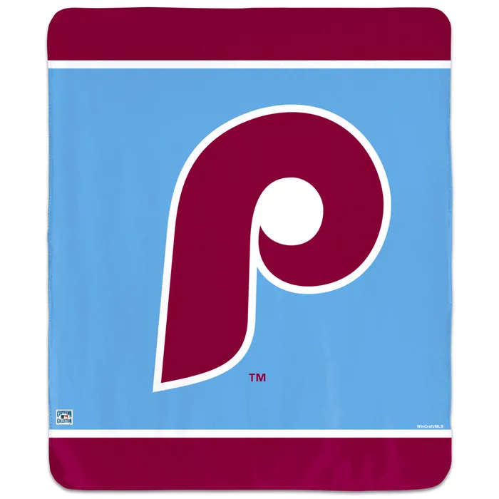 Philadelphia Phillies Cooperstown Collection Winning Image Blanket 50x60"