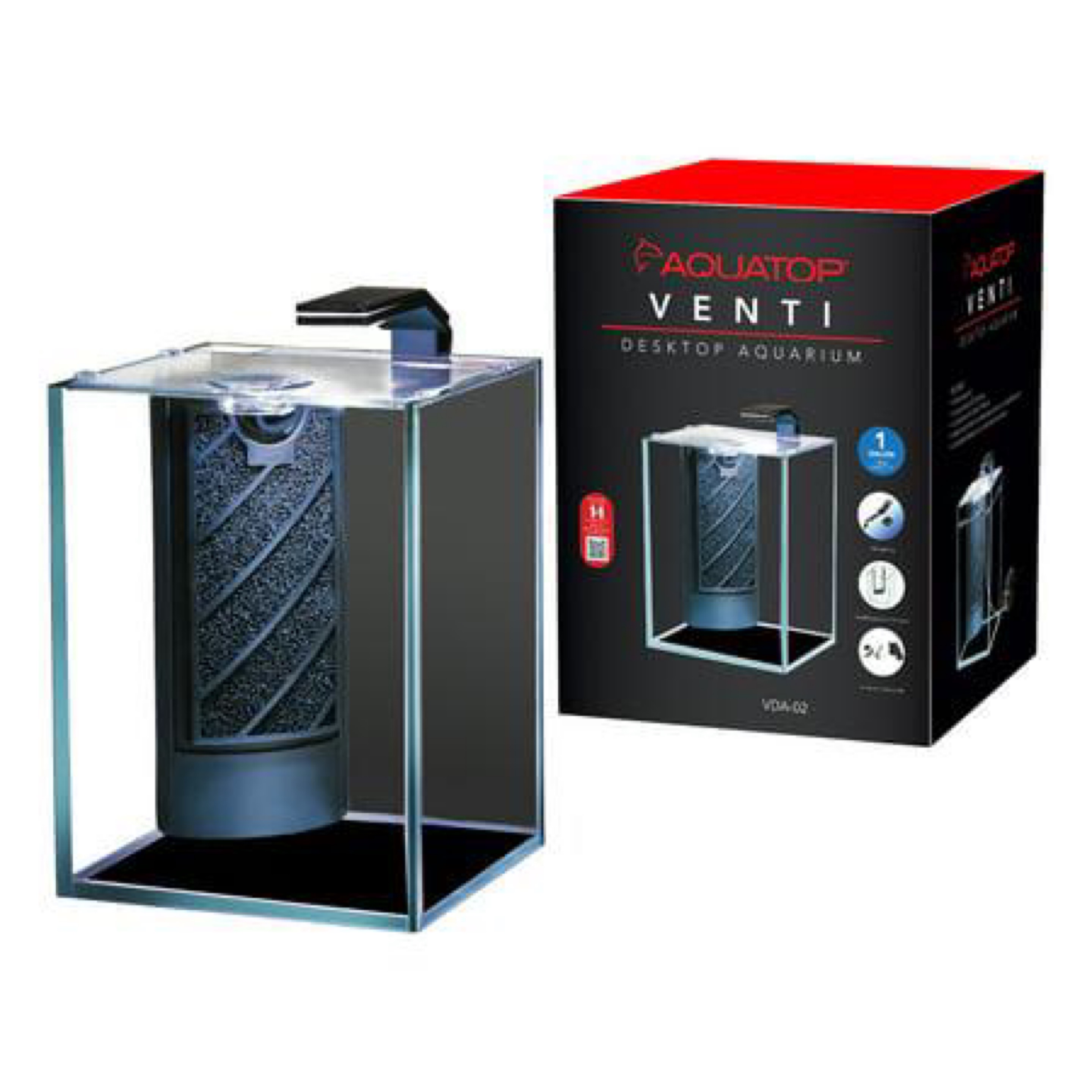 Aquatop Venti Professional Showcase Glass All in One Aquarium