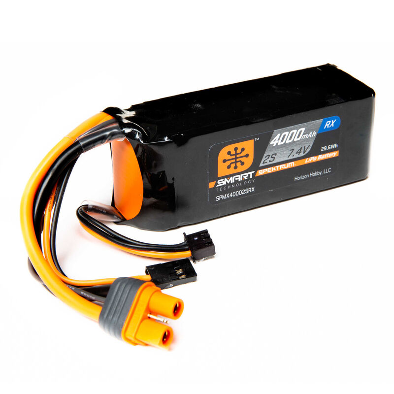4000mah 2S 7.4V IC3 Battery SPMX40002SRX
