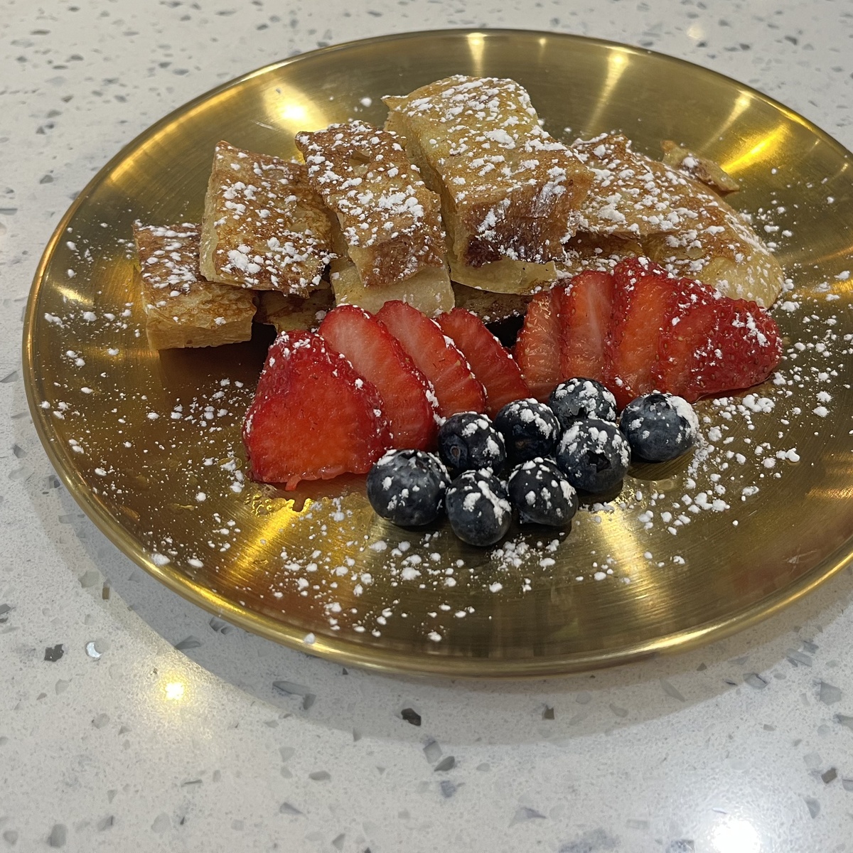 French Toast Sticks at BubbleBrew