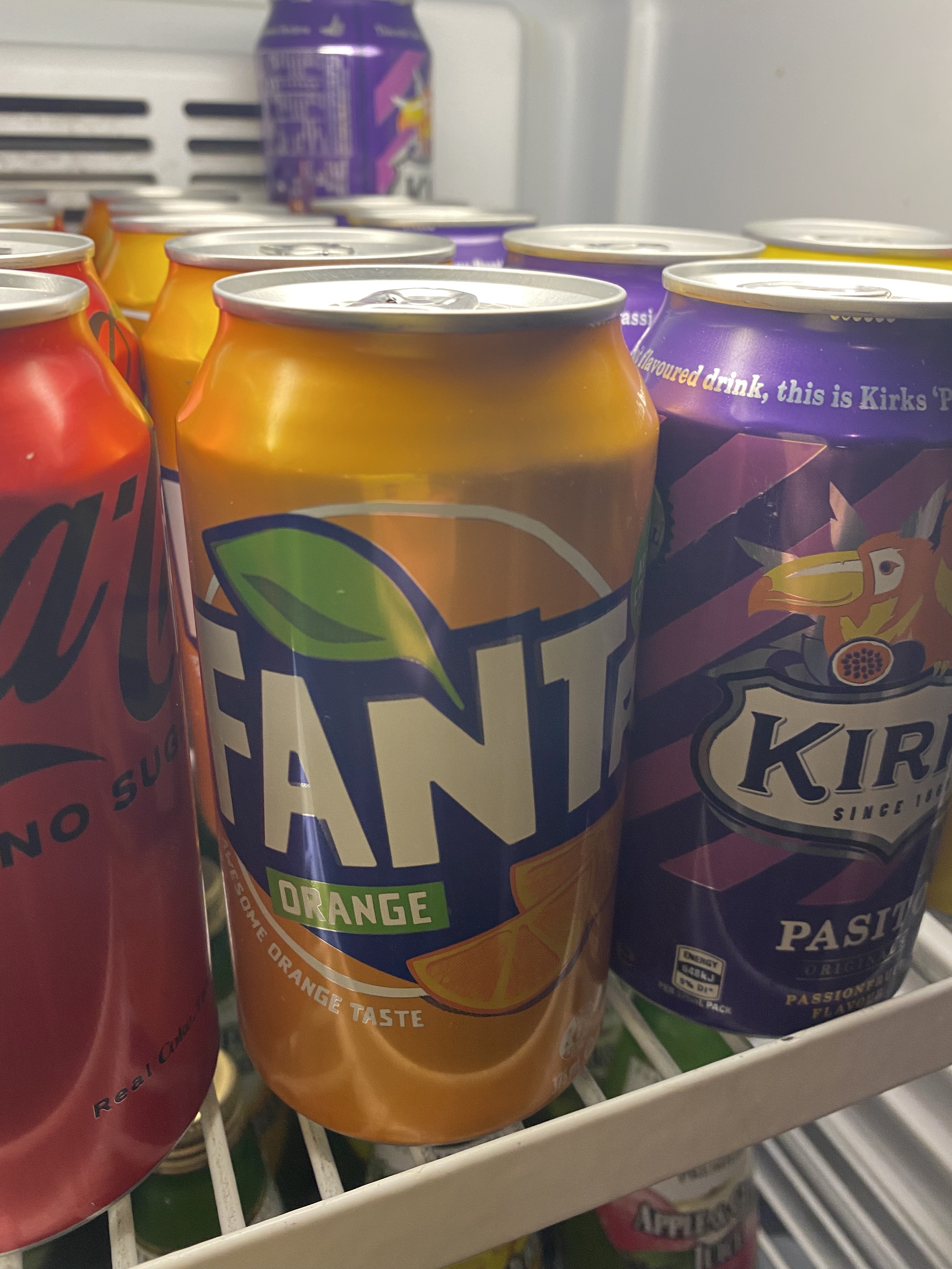 can of soft drink