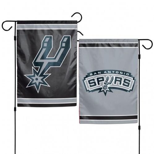 San Antonio Spurs 2-Sided Garden Flag 12x18"
