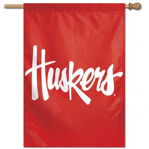 Nebraska Huskers Vertical House Flag 28x40"