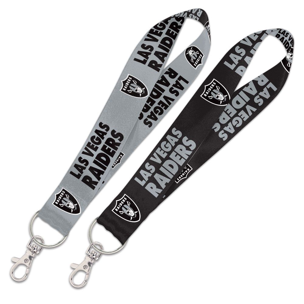 Las Vegas Raiders Wristlet Keystrap