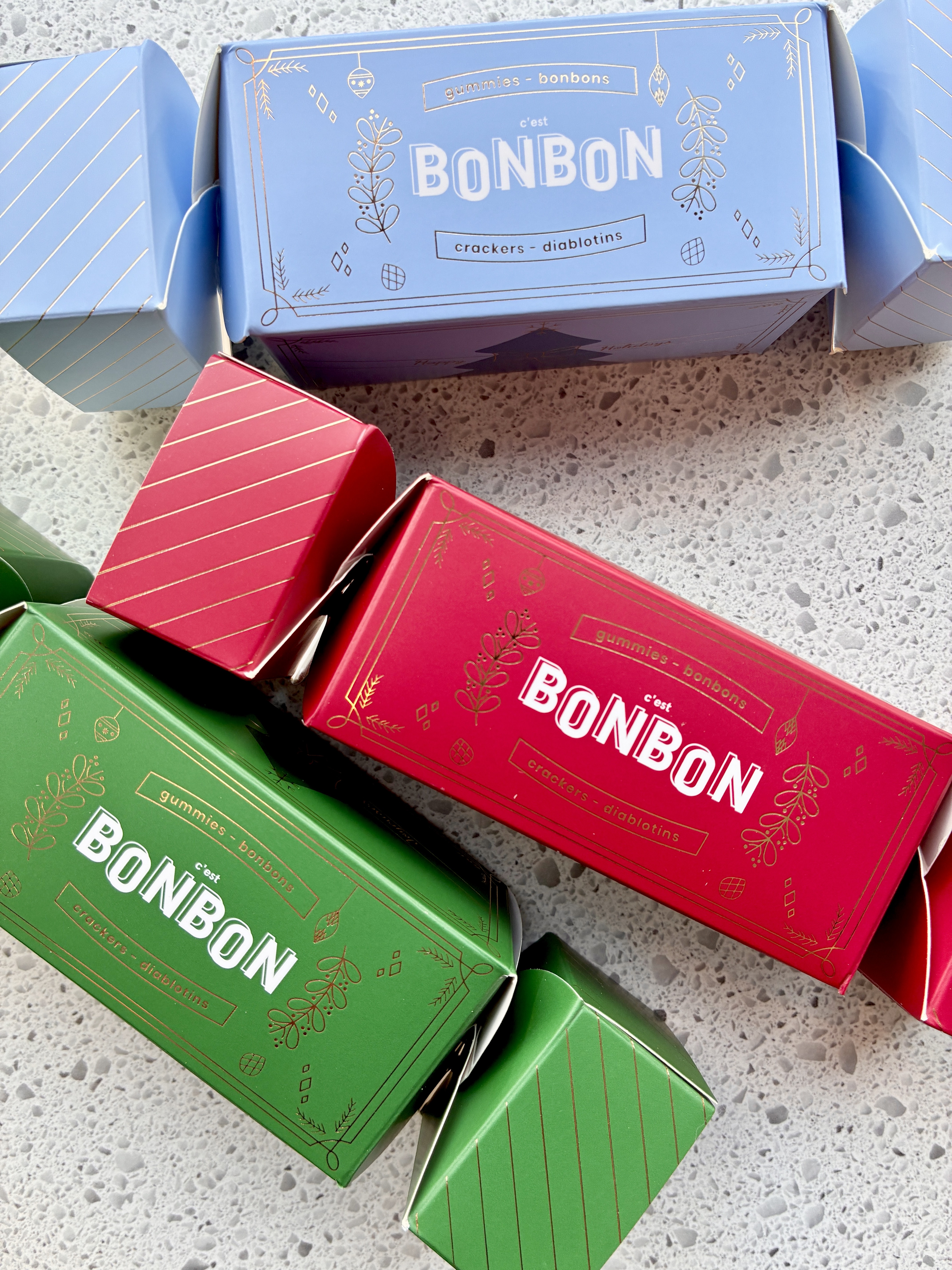 Candy-Stuffed Holiday Cracker - Individual