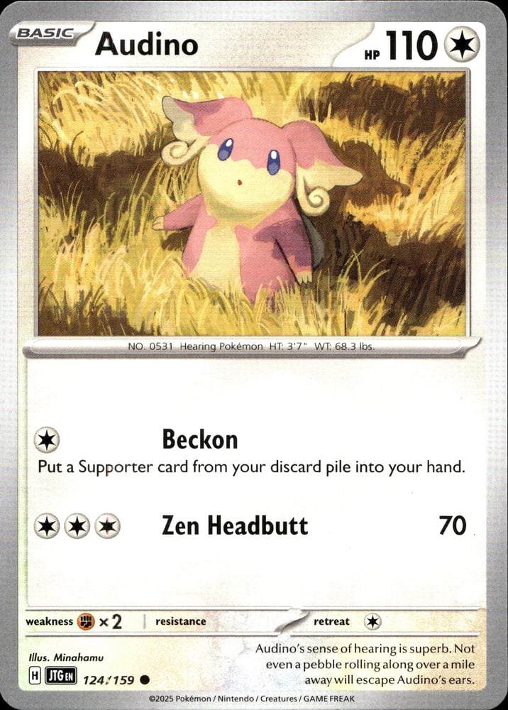 Audino - SV09 124/159