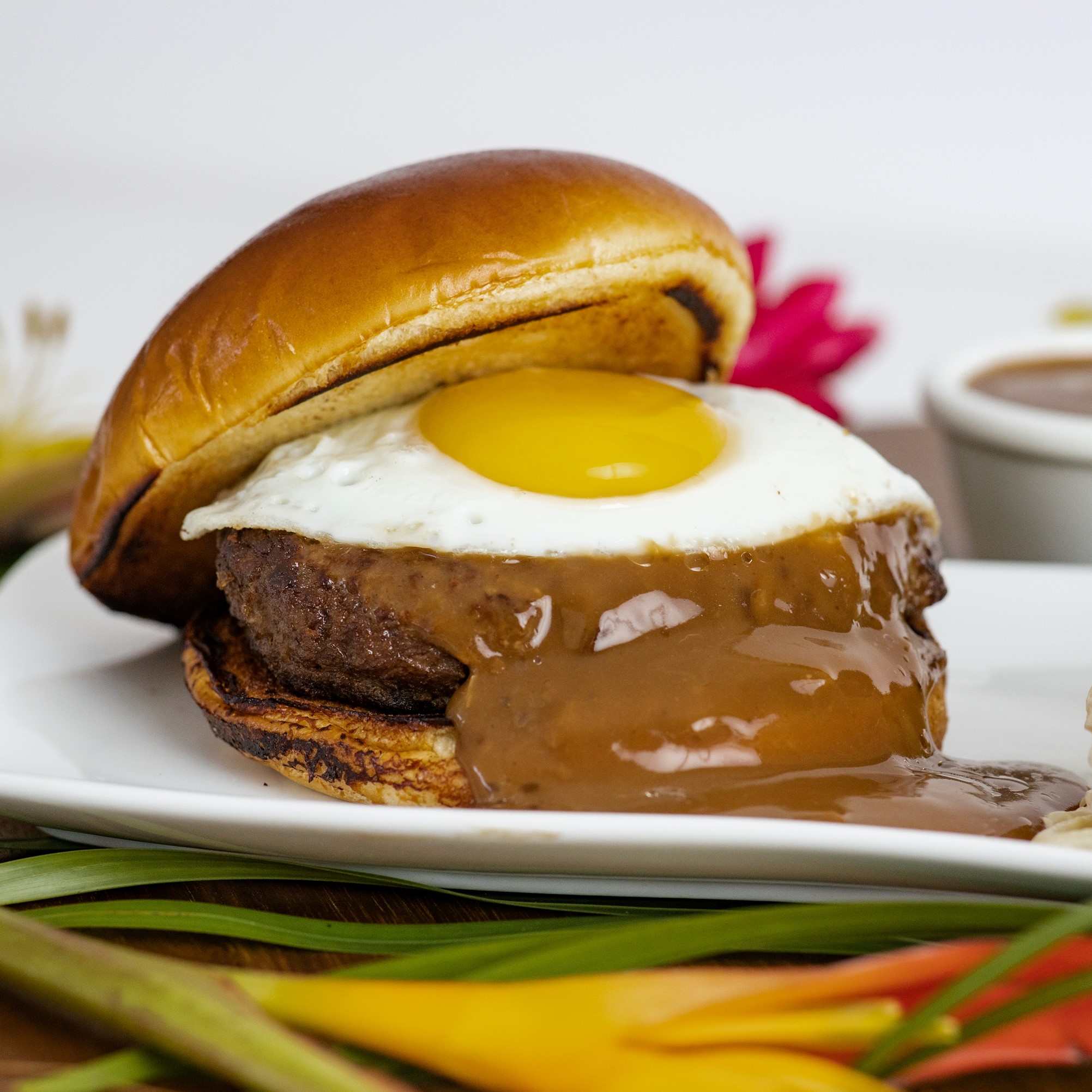 Loco Moco Sandwhich w/gravy