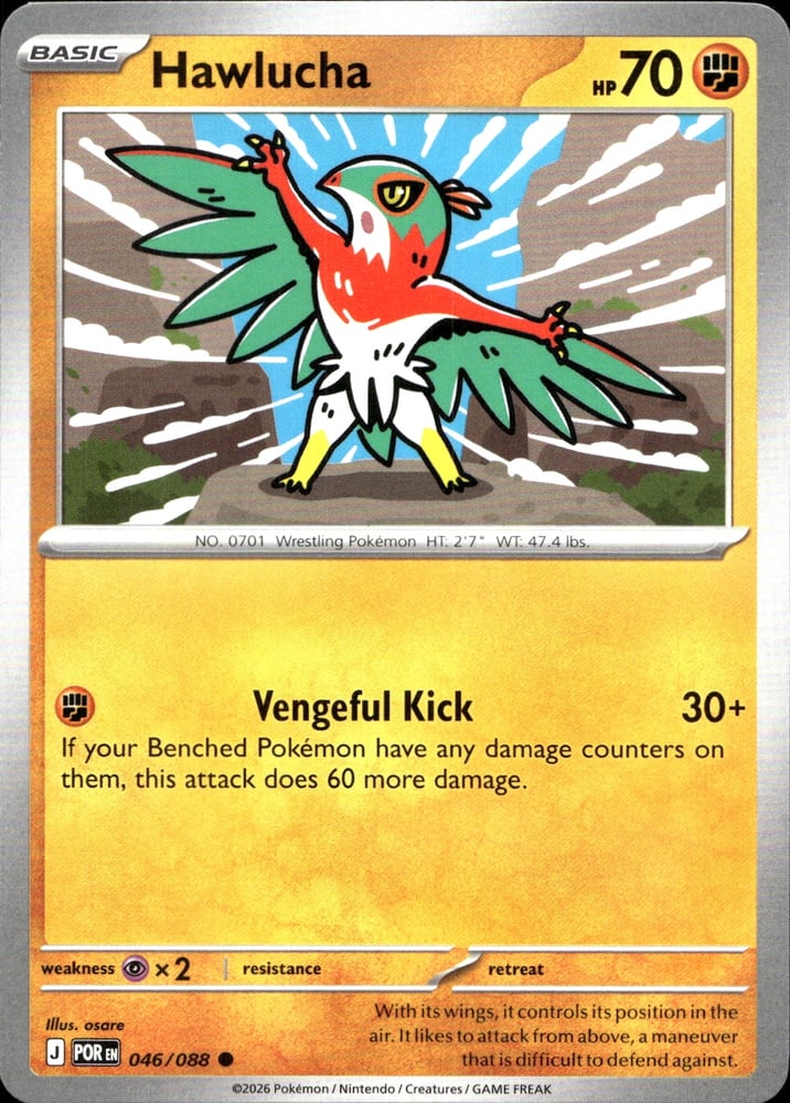 Hawlucha - ME03 46/88
