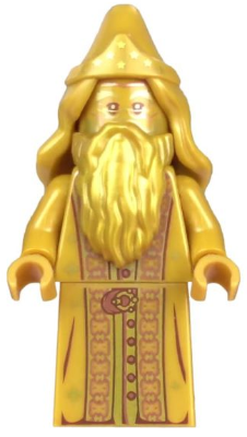 Hp322 Albus Dumbledore - 20th Anniversary Pearl Gold