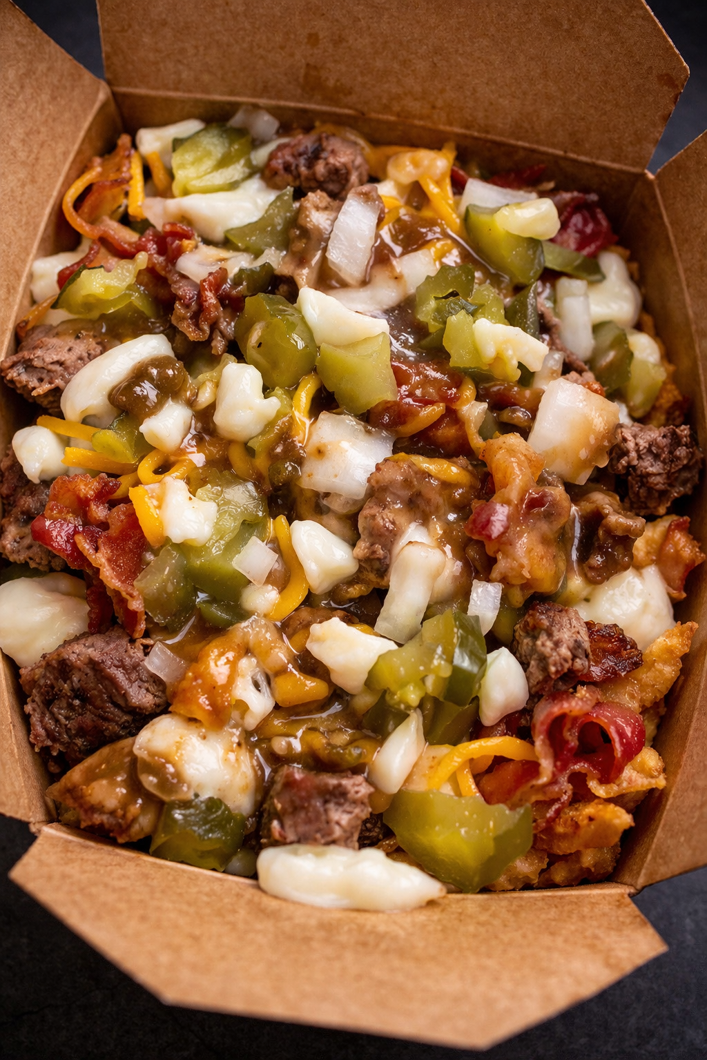 #20 Bacon Cheeseburger poutine