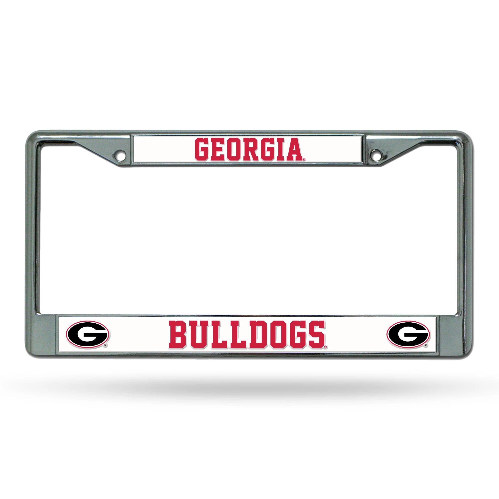 Georgia Bulldogs Chrome License Plate Frame