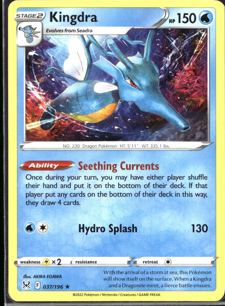 Kingdra - SWSH11 37/196