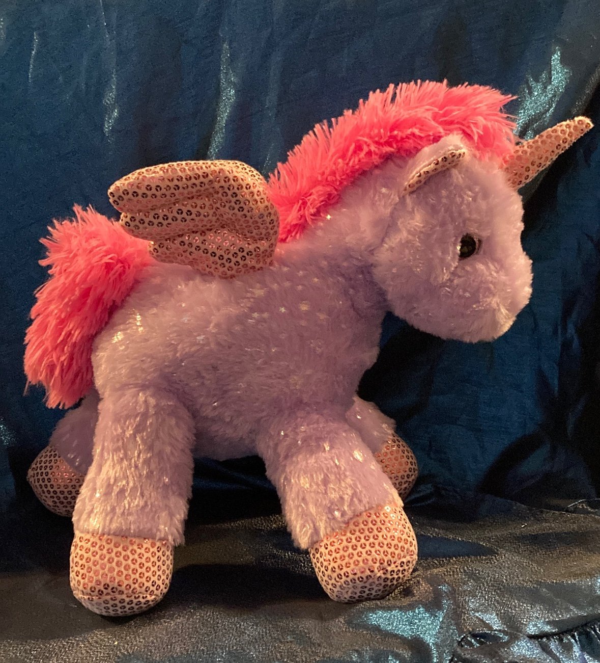 Signature Lilac Unicorn with Pink sequins Wings