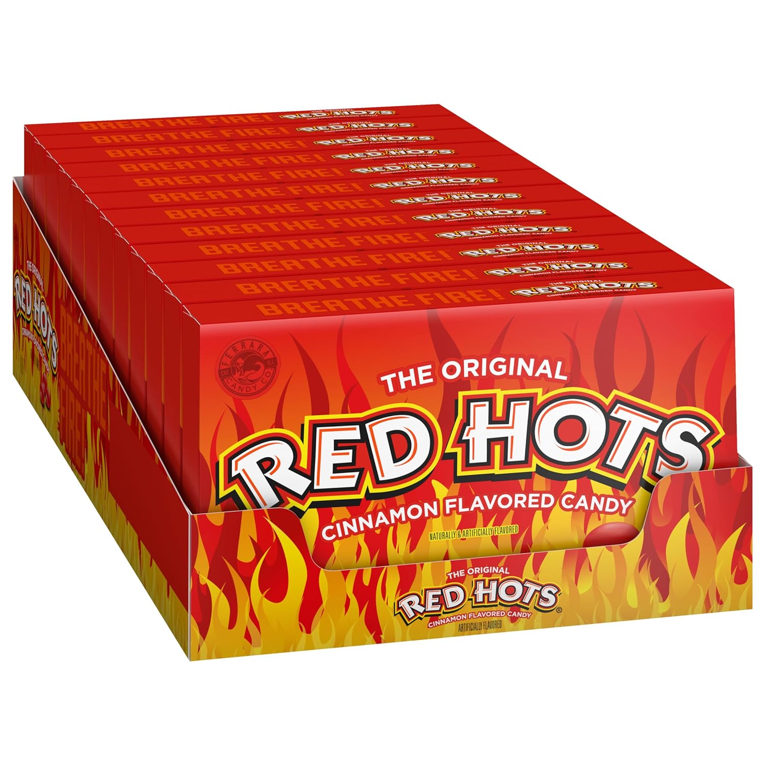 Red Hots 5.5 ounce 12 count theater box