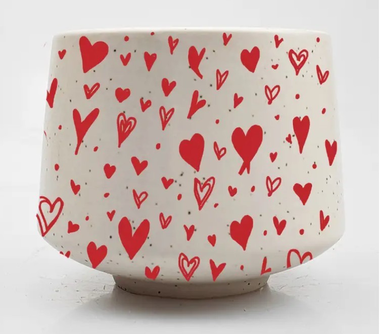 Ceramic Heart Cup