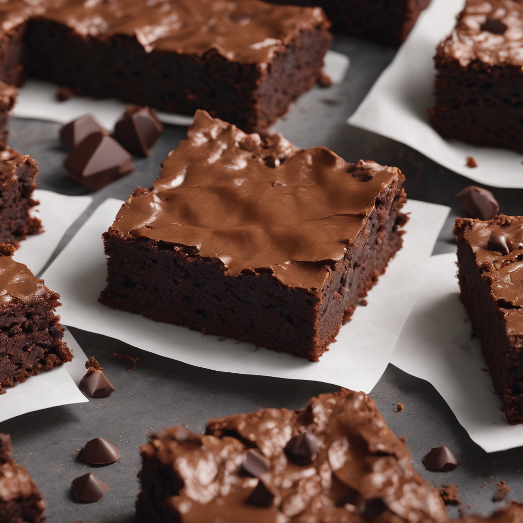 Double Chocolate Fudge Brownie (V)