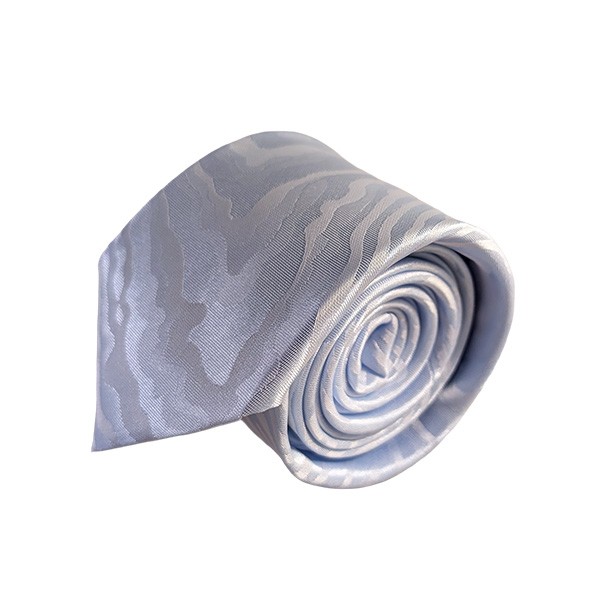 150 X 7 Cm Wood Grain Sky Blue Tie