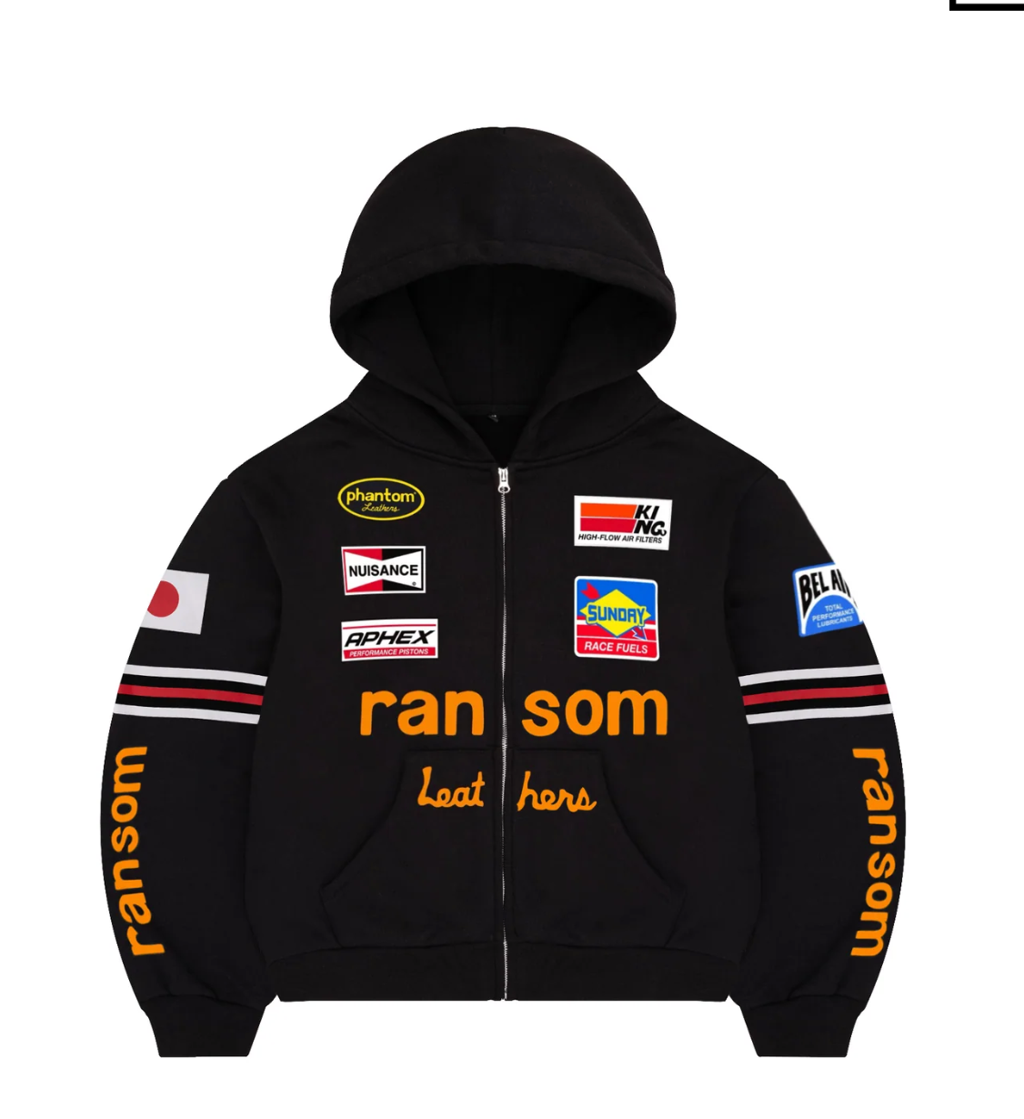 Bravest Studios Ransom Zip Hoodie Black