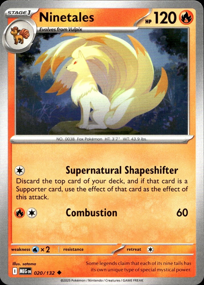 Ninetales - ME01 20/132