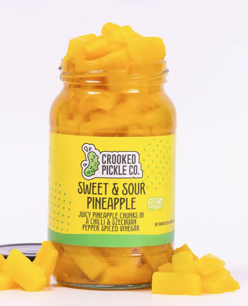 CROOKED PICKLE Sweet & Sour Pineapple