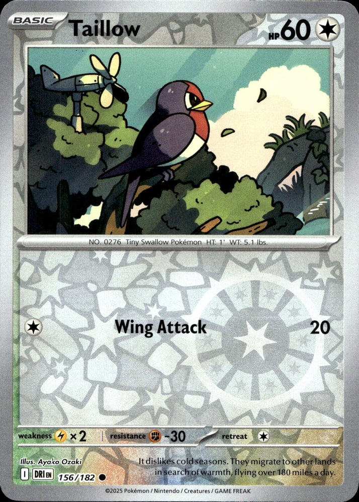Taillow - SV10 156/182