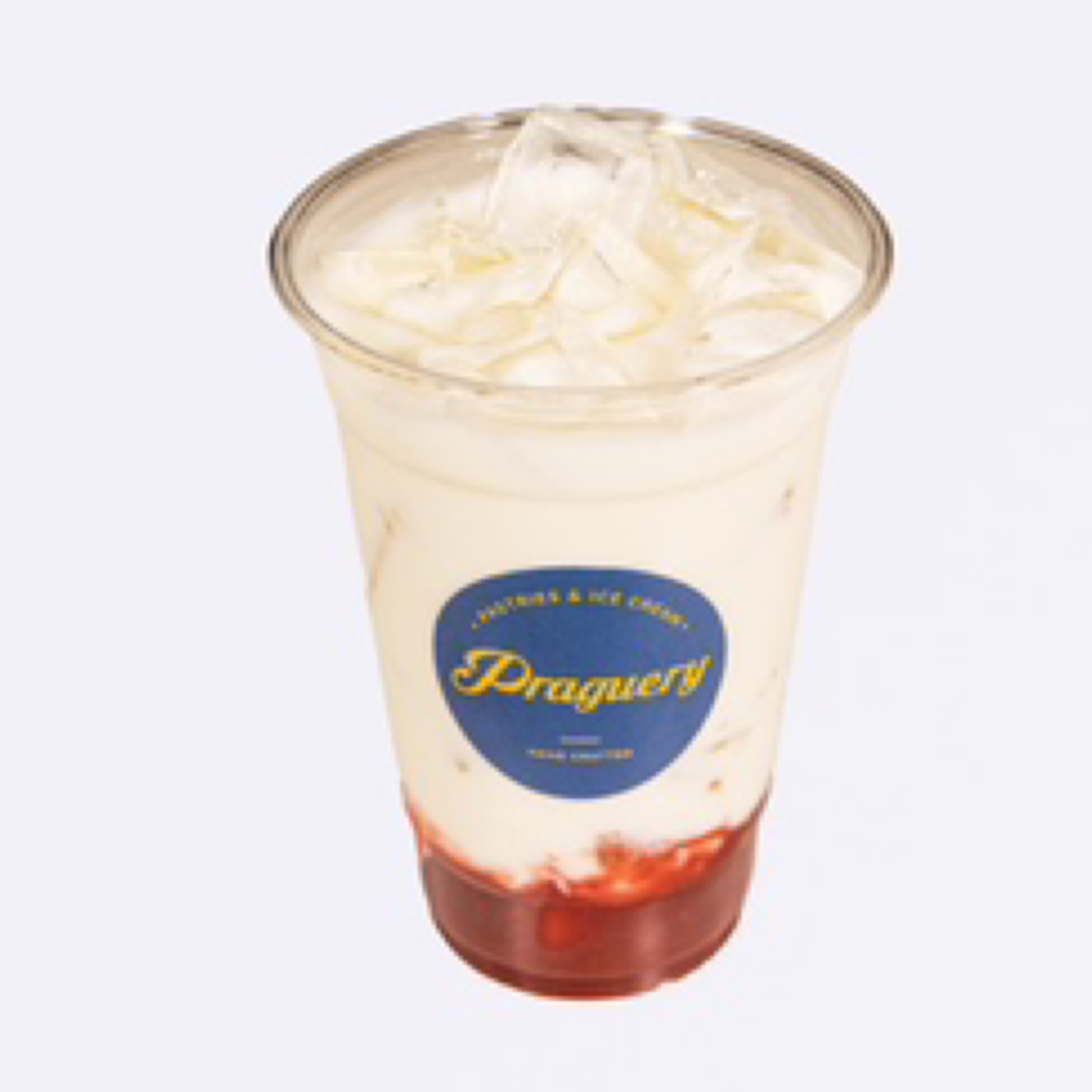 Strawberry Latte (Iced)