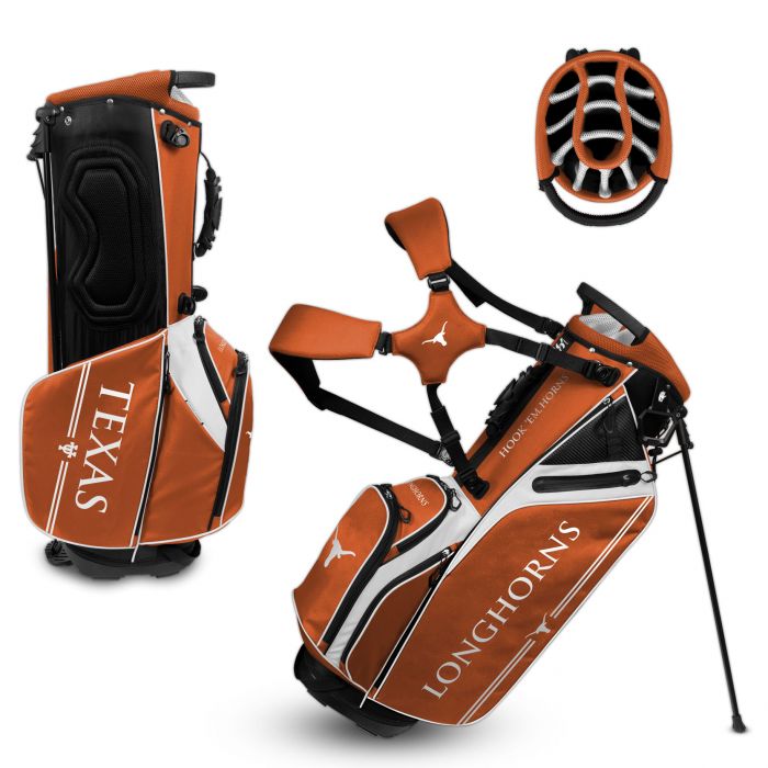 Texas Longhorns Hybrid Caddie Carry Golf Bag