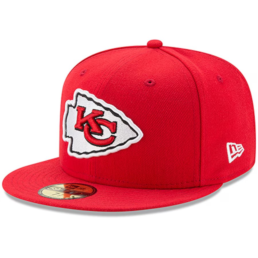 Kansas City Chiefs Red New Era 59FIFTY Hat