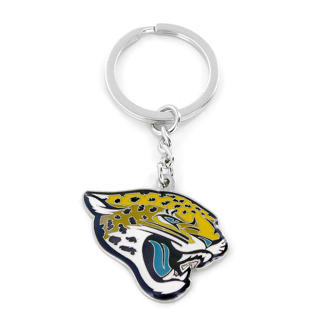 Jacksonville Jaguars Metal Keychain