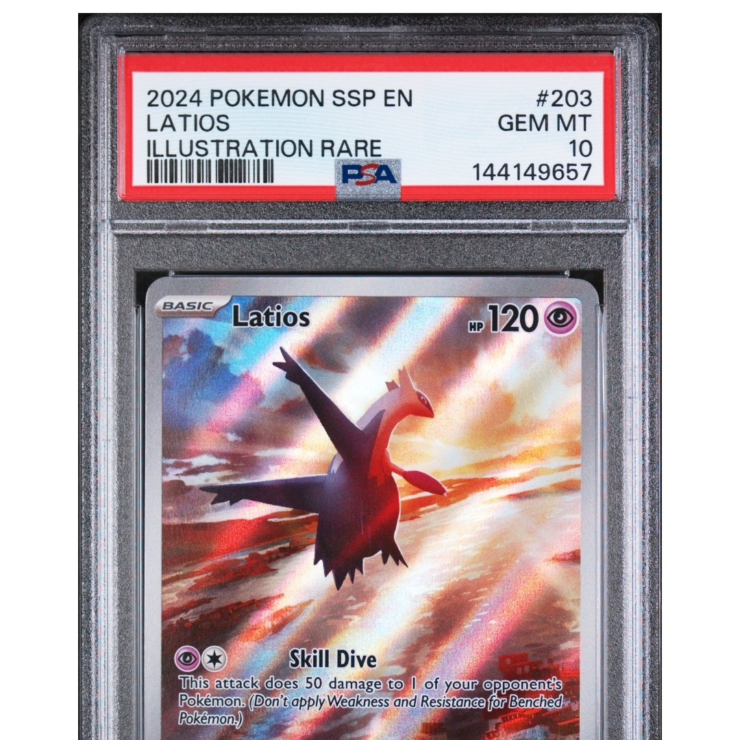 Psa 10 Latios IR Graded Card