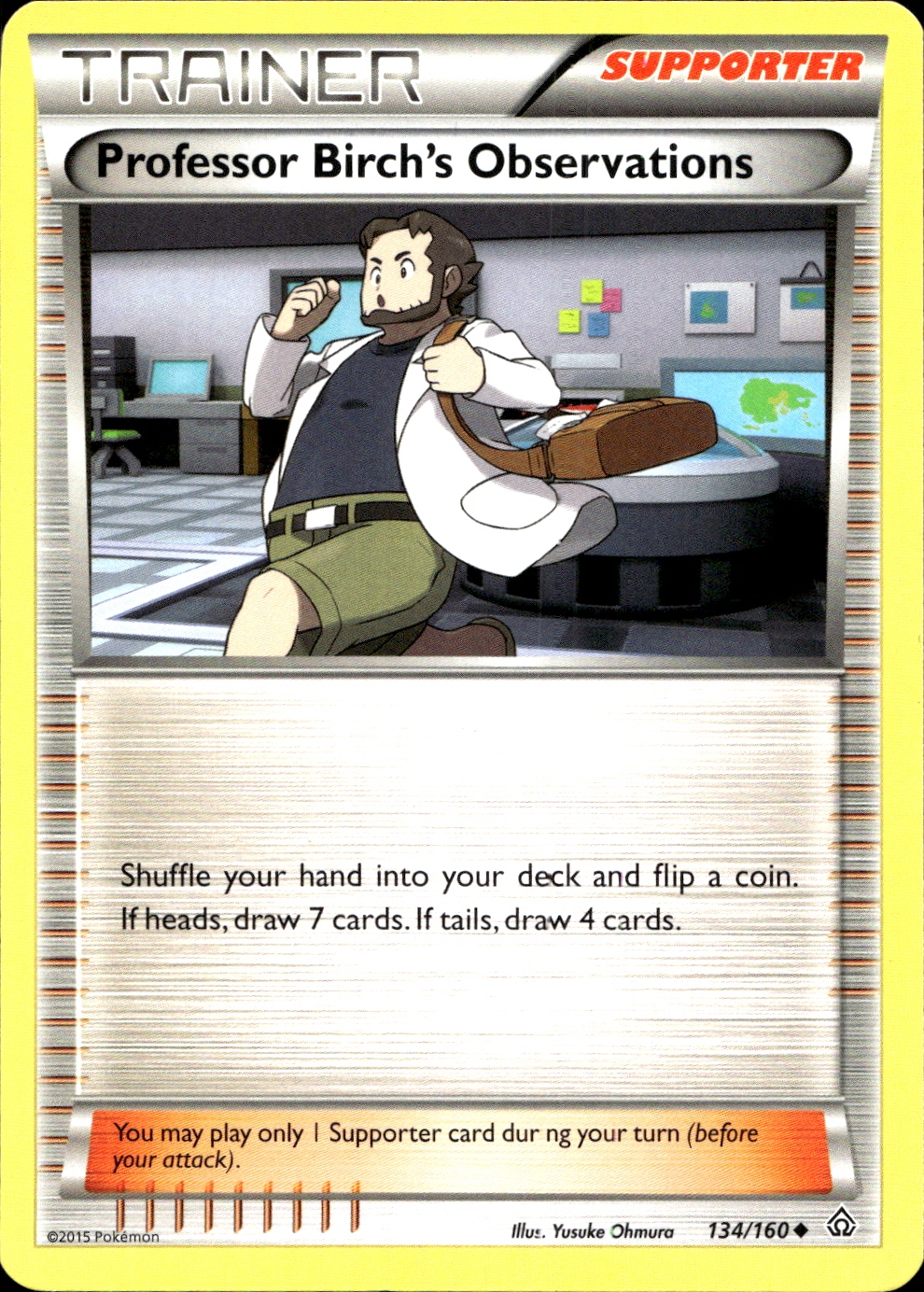 Professor Birch's Observations - XY5 134